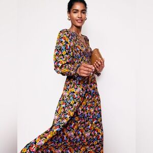 Boden Gemma Smocked Dress - 2P